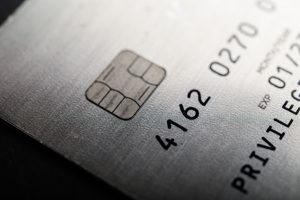 Credit Cards That Are Stacked Floor Scaled